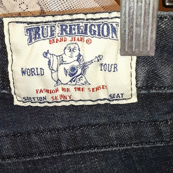 True Religion seqiun pockets skinny size 27 - Picture 3 of 9